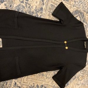 Black classic St. John blazer jacket size small